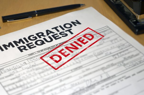 What happens if my immigration application is denied?